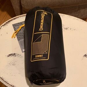 Browning Summit Waterproof Blanket for Camping or Backpacking